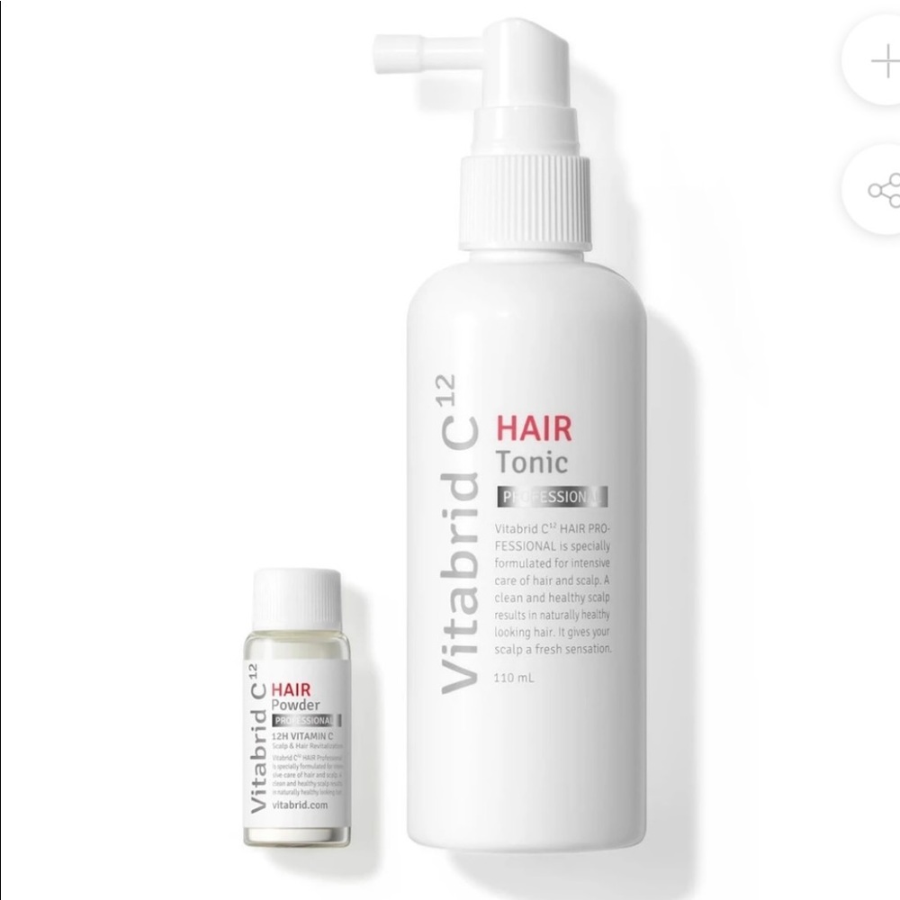 NIB Vitabrid  C12 Hair Tonic Set. Fresh - sealed. Never opened.